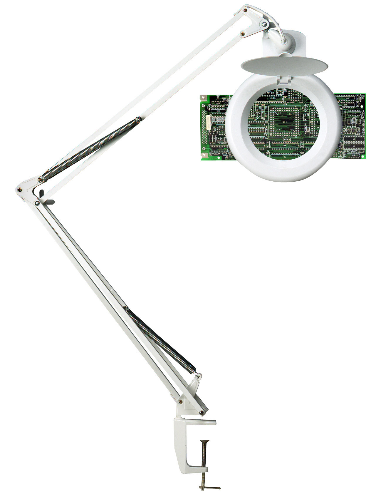 Lampe Zoom LED hvit