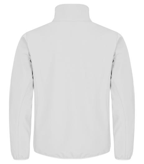 Softshelljakke Clique Classic U/H M Hvit