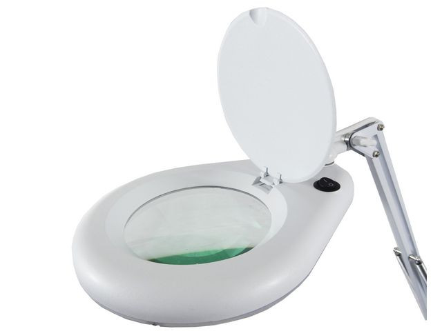 Lampe Zoom LED hvit