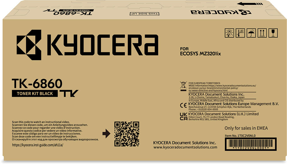 BildeTK-6880 ECOSYS MZ3201 black toner 5K