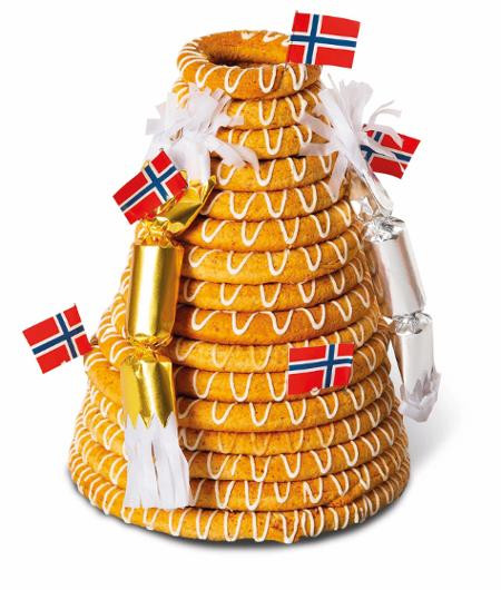 BildeKransekake - 18 Ringer (8 stk)