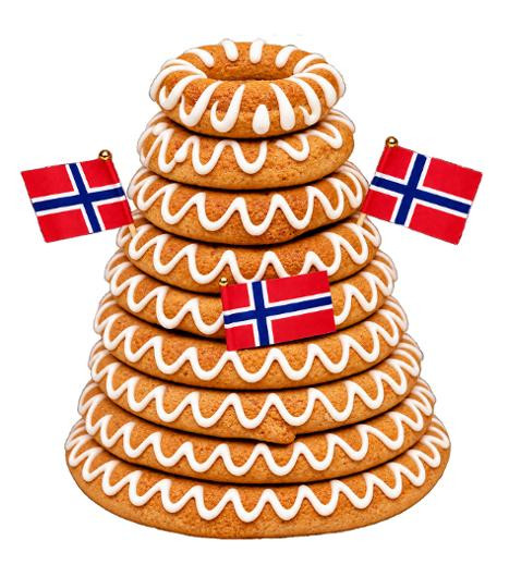 BildeKransekake - 9 Ringer (10 stk)