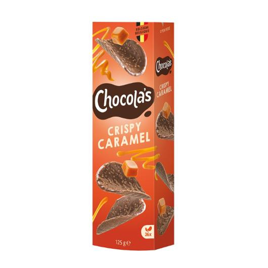BildeSjokolade Chocolas Crispy Karamell 125G