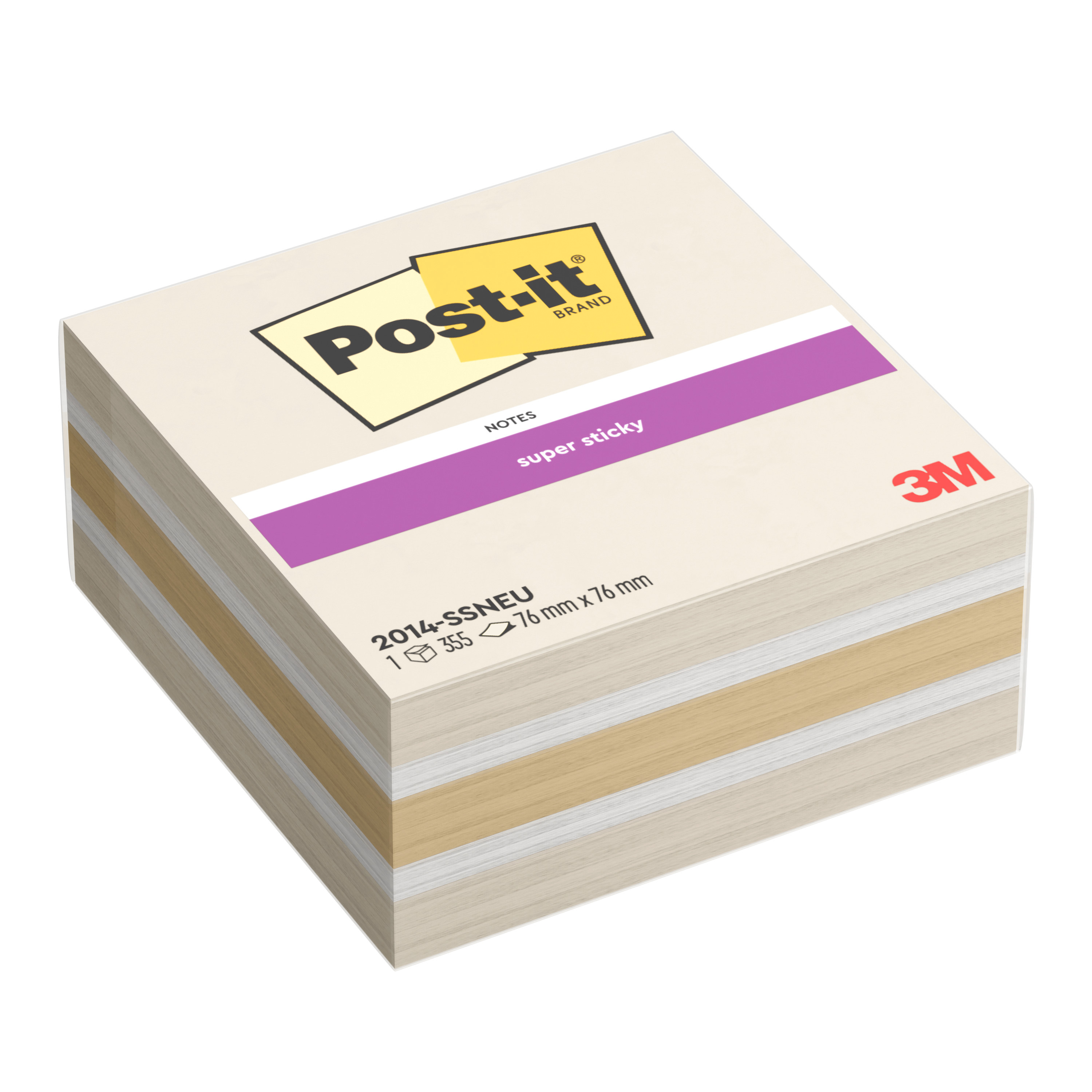 BildePost-it SS-Notes 76x76 Cube Neutrality