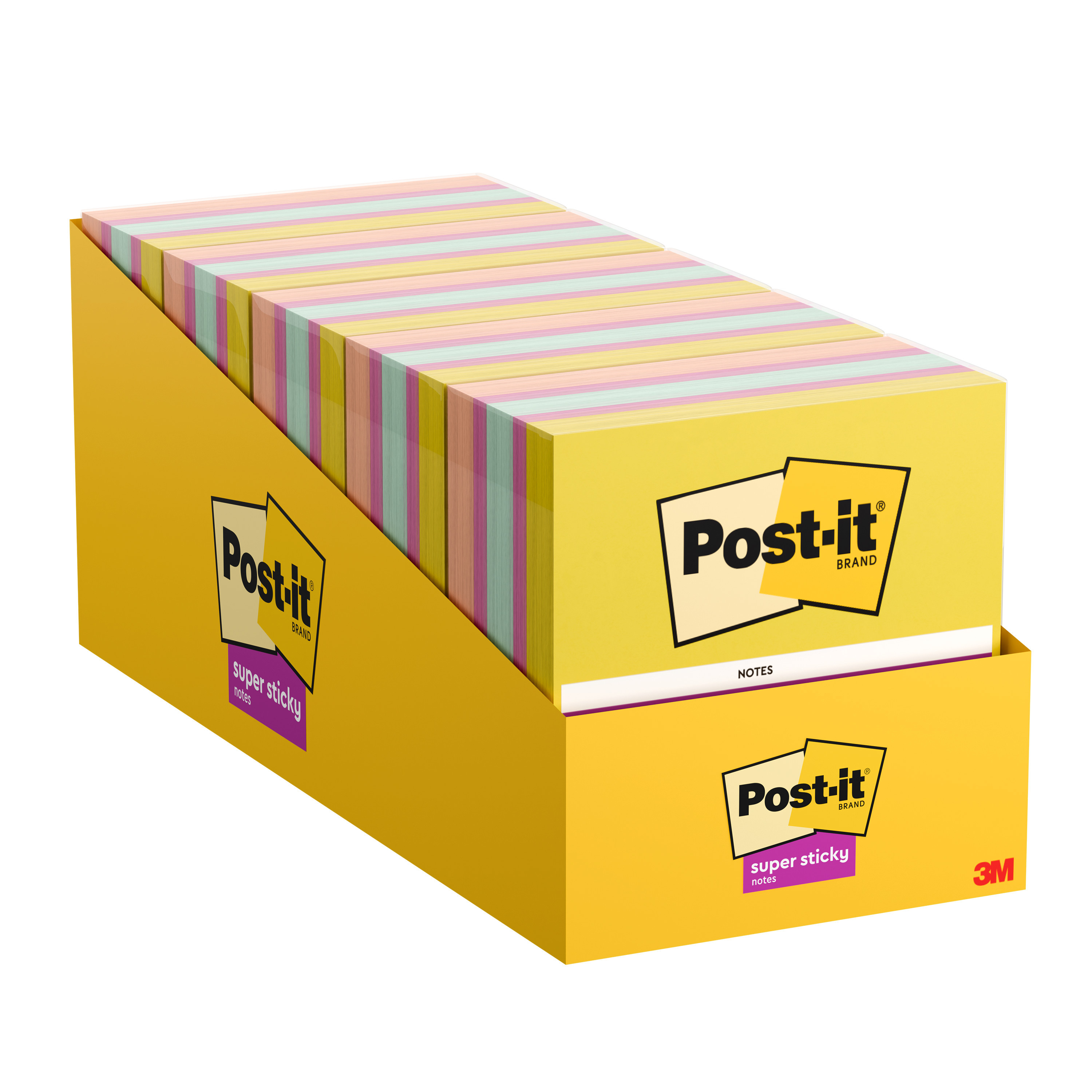 Post-it SS-Notes 76x76 Cube Summer Sorbet