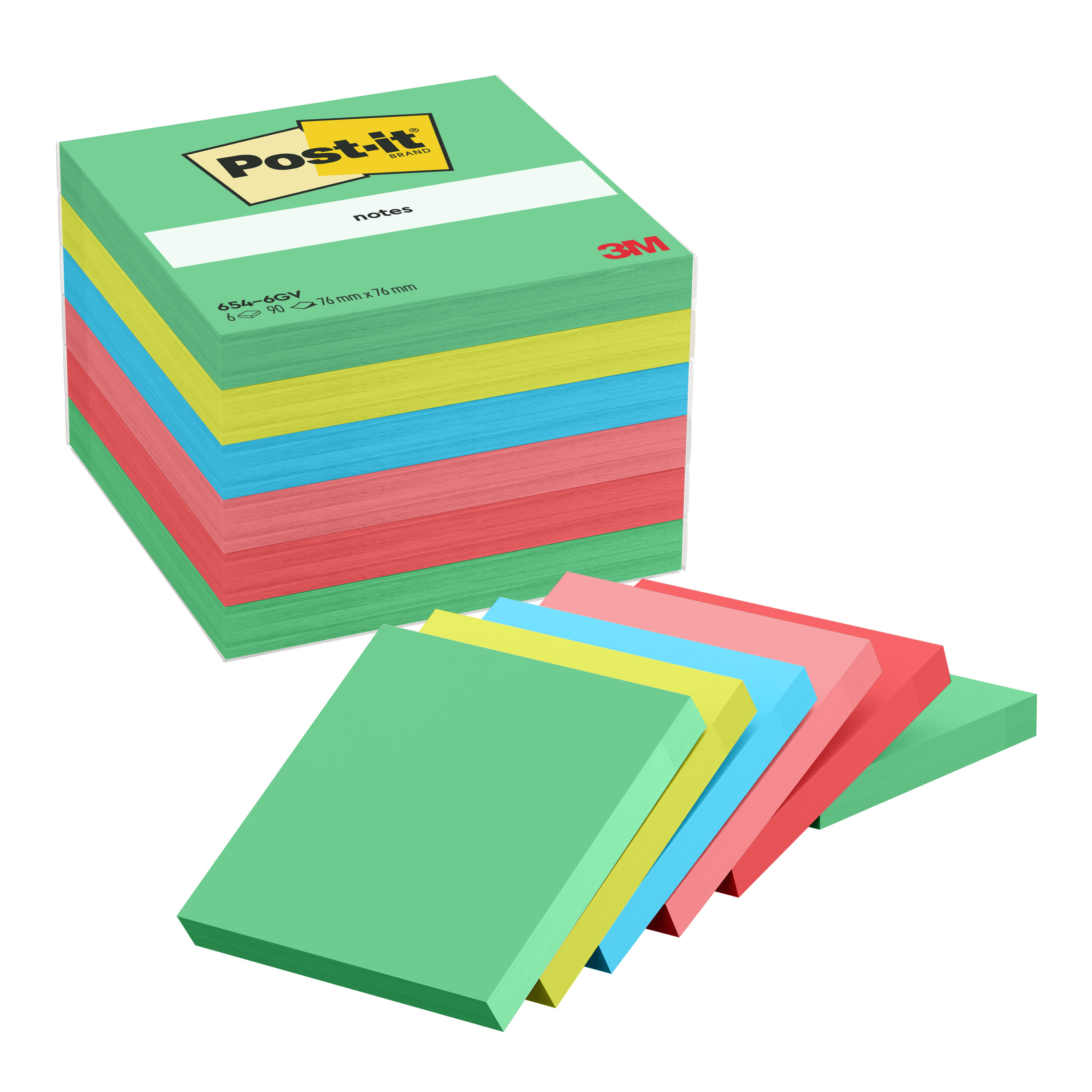 Post-it Notes 76x76 Good Vibes (6)