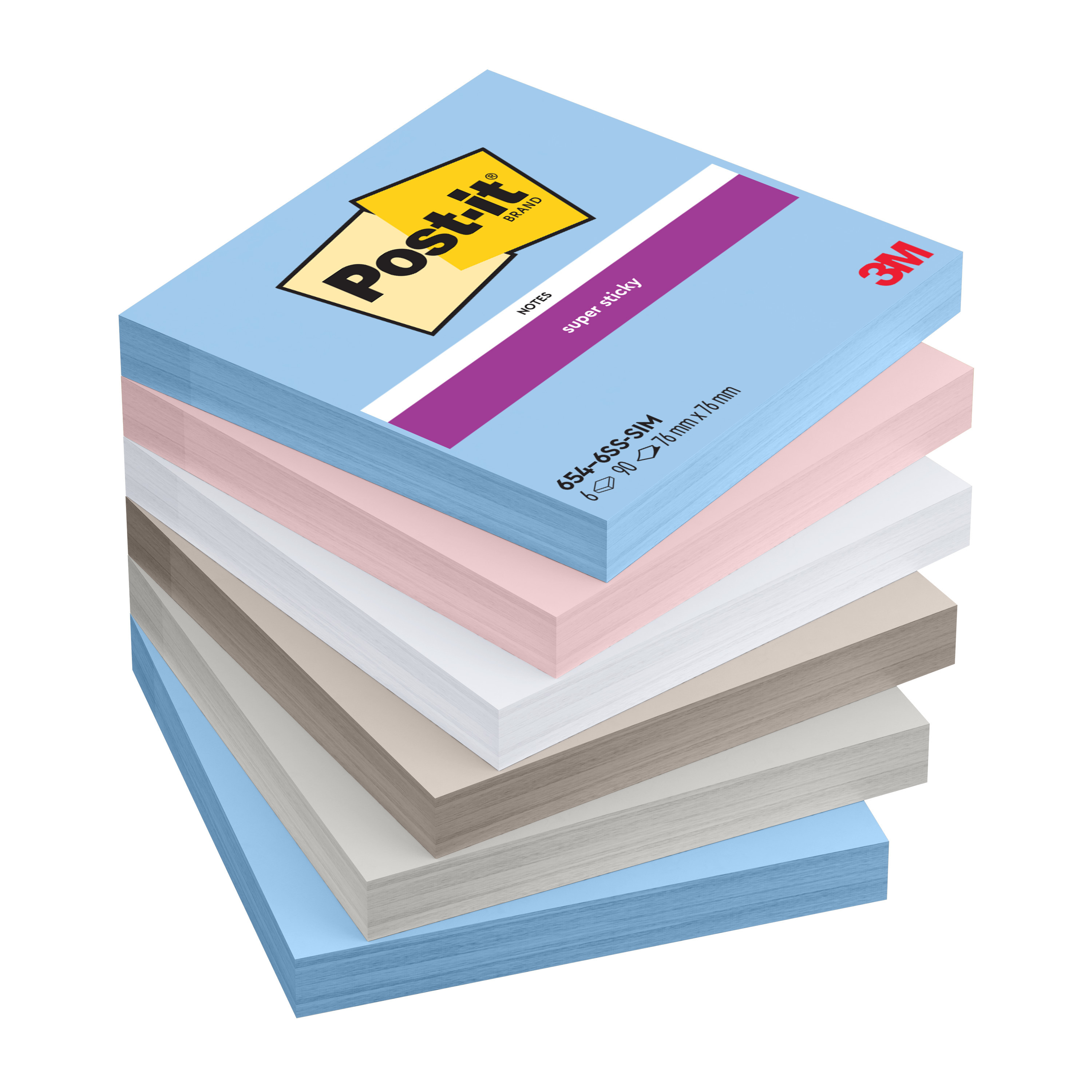 BildePost-it SS-Notes 76x76 Simply Serene 6)