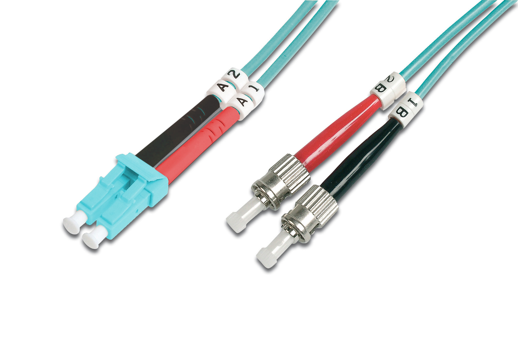 BildeDIGITUS Fiber Optic Multimode Patch Cord OM 3 LC / ST, 10 m