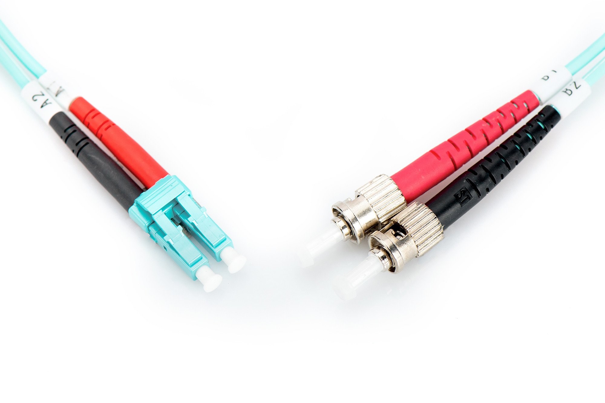 DIGITUS Fiber Optic Multimode Patch Cord OM 3 LC / ST, 10 m
