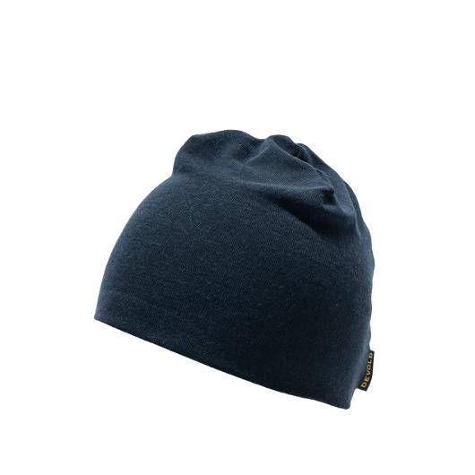 Lue Devold Ecobasic Beanie One Size Blå