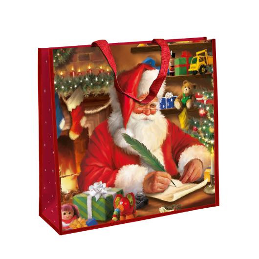BildeHandlepose Eurowrap Tradsanta Sq Pp Jumb (12 stk)