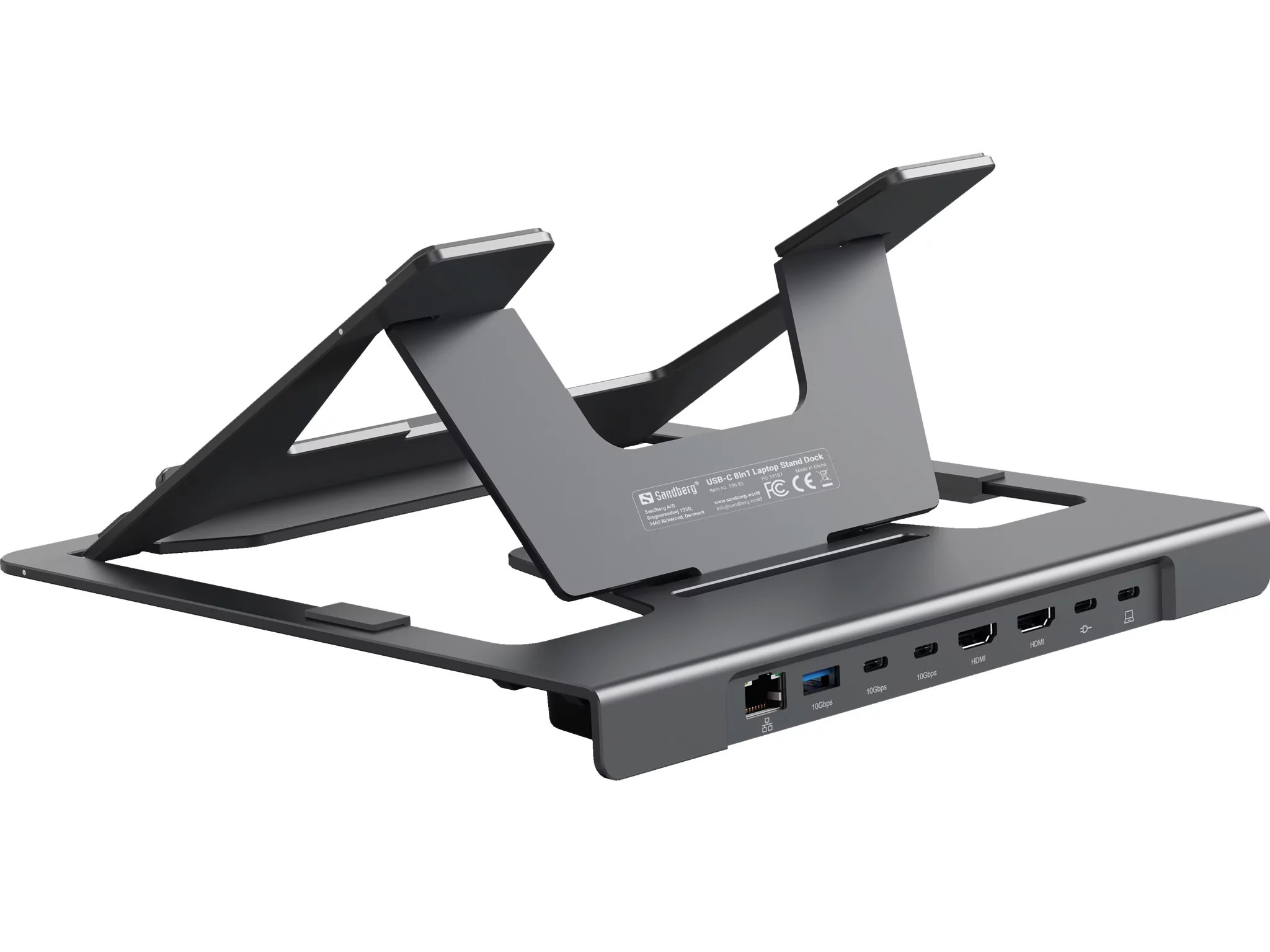 BildeSandberg USB-C 8in1 Laptop Stand Dock