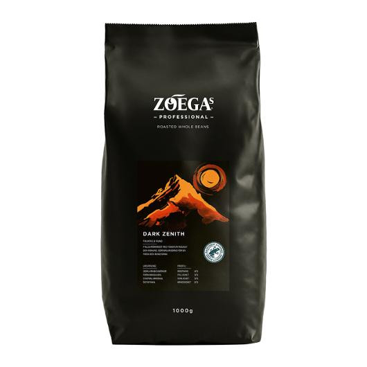 BildeKaffe Zoegas Dark Zenith Hele Bønner 1Kg (6 poser)