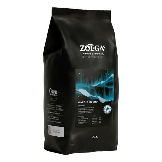 Kaffe Zoegas Nordic Blend H. Bønner 1Kg (6 poser)
