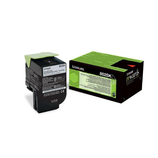 BildeLexmark CX310 / CX410 BK (svart) toner 2500 sider