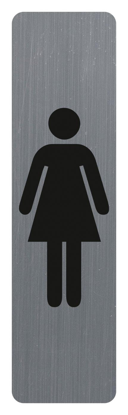 BildeSkilt Exacompta Kvinner Selvkl16,5X4,4Cm