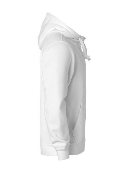 Hettejakke Clique Basic M Zip 2Xl Hvit