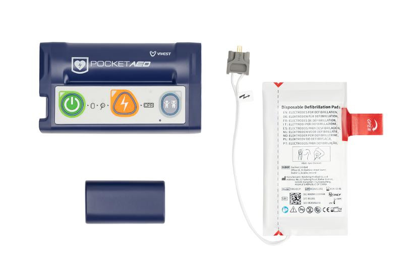 Hjertestarter Vivest Pocket Aed 3