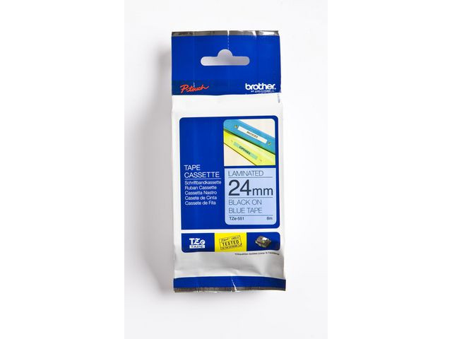 BildeBrother TZe tape 24mmx8m black/blue
