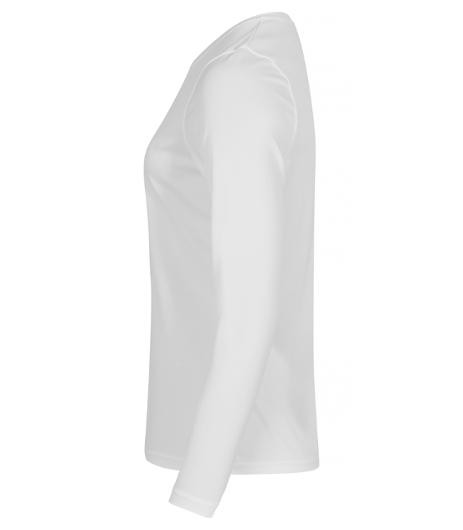 Trøye Clique Basic Active Dame L Hvit