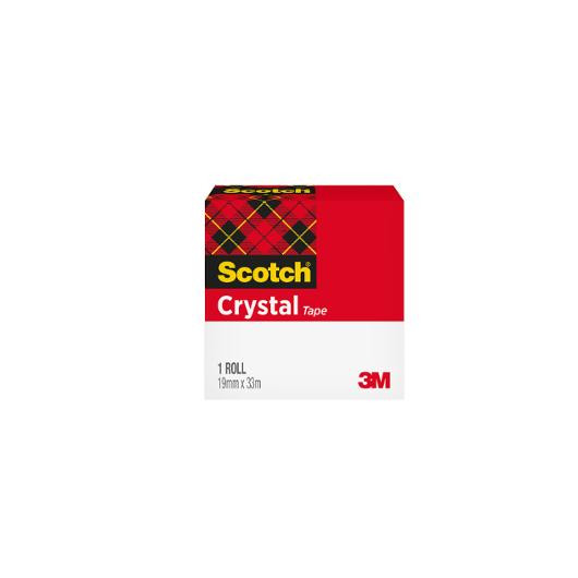 BildeTape Scotch Crystal 600 19Mmx33M