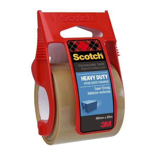 Emb.tape Scotch 48Mmx20M Med Disp. Brun