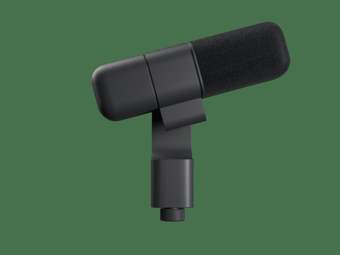 G Yeti Studio Active Dynamic XLR Broadcast Mic, Black