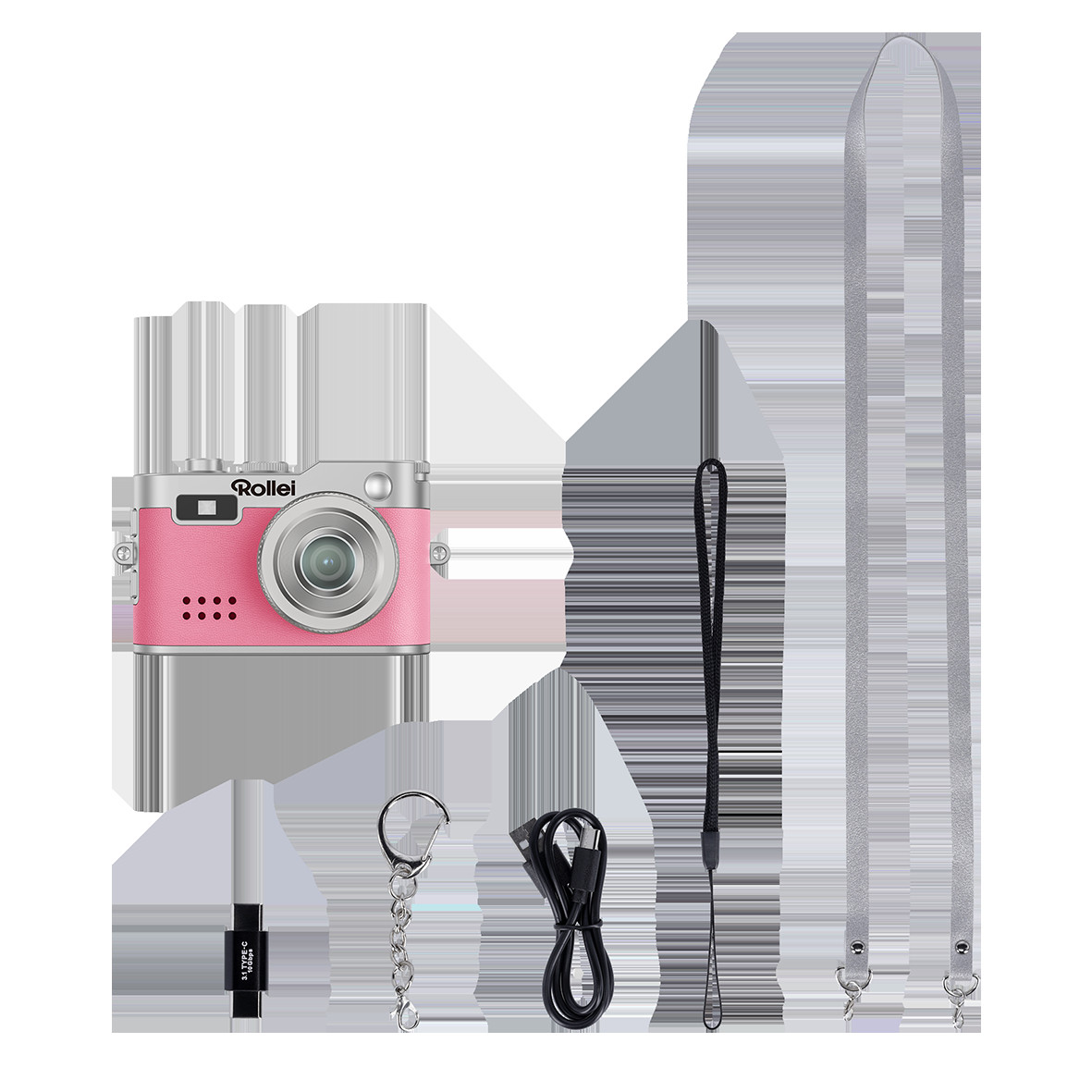ROLLEI Mini Digital Camera Pink