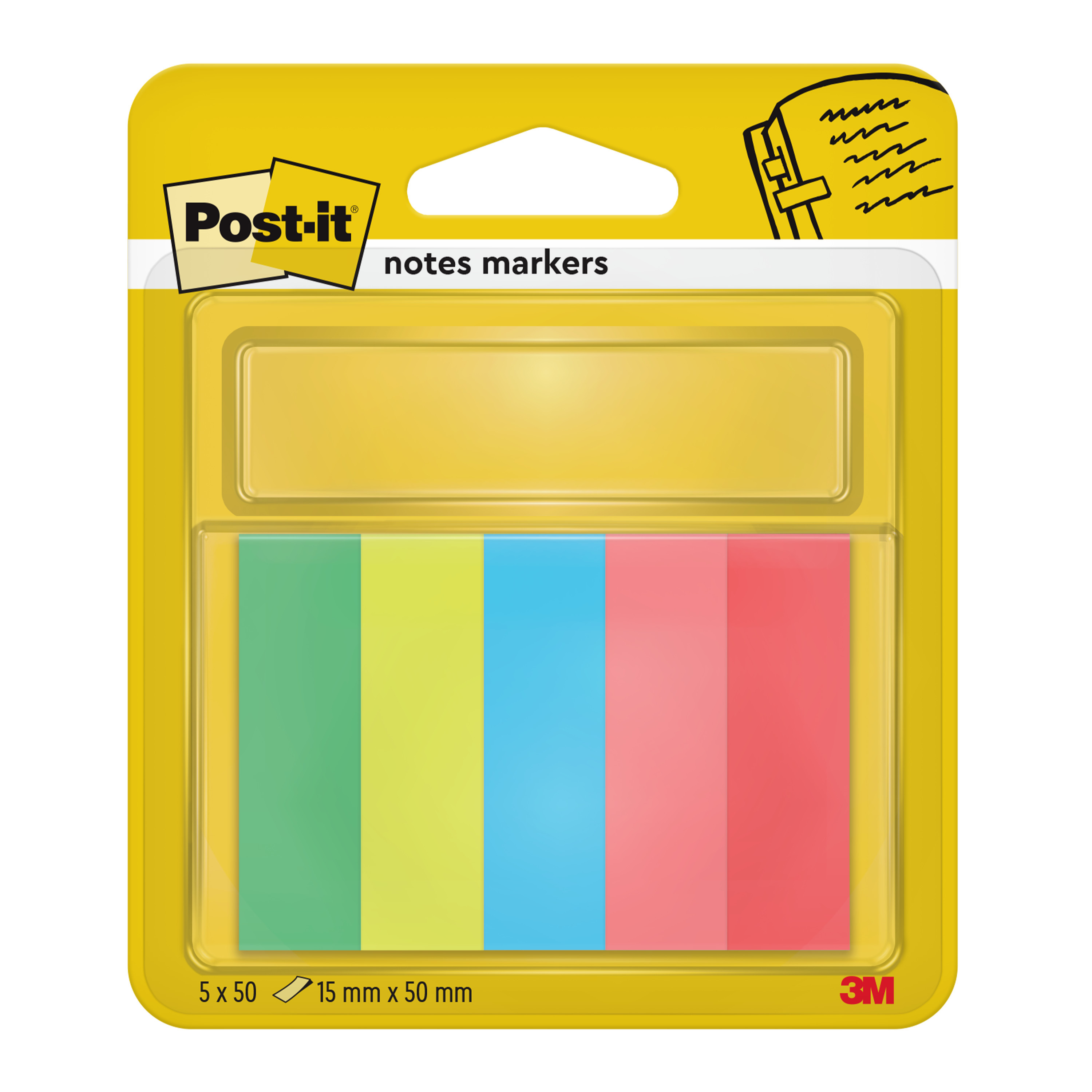 BildePost-it Index tabs Good vibes 15x50 paper (5)