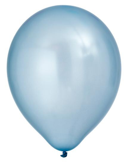 BildeBallong Lateks 30Cm Perleblå (8 stk/pk, 6 pakker)