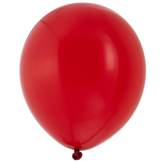 BildeBallong Lateks 30Cm Rød (10 stk/pk, 6 pakker)