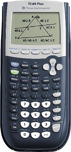 BildeTexas TI-84 Plus Graphing calculator uk manual