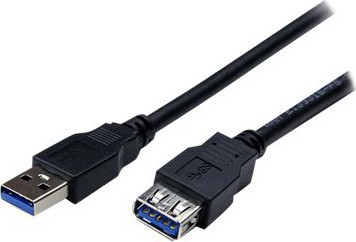 STARTECH USB3SEXT2MBK 2 m Black SuperSpe