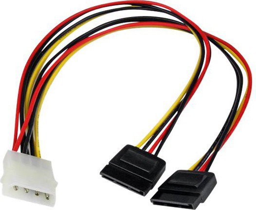 BildeSTARTECH PYO2LP4SATA LP4 to 2 SATA Inter