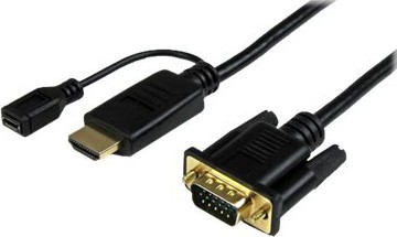 STARTECH HD2VGAMM10 HDMI to VGA cable wi