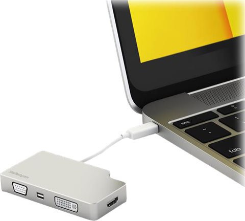 STARTECH USB-C to VGA, DVI, HDMI or mDP
