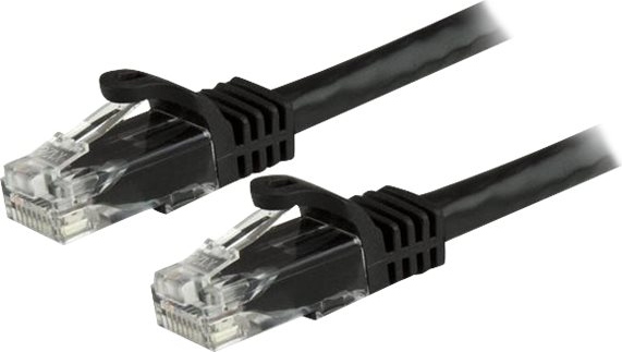 STARTECH 15 m Black Snagless Cat6 UTP
