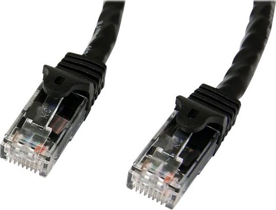STARTECH 15 m Black Snagless Cat6 UTP