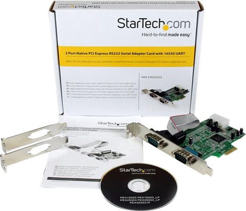STARTECH PEX2S553 2 Port Dual Profile