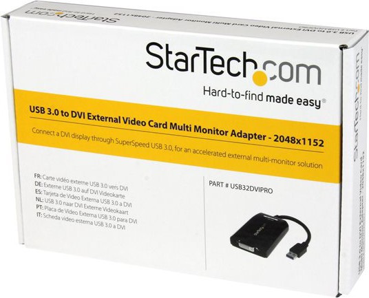 STARTECH USB32DVIPRO USB 3.0 to DVI Grap