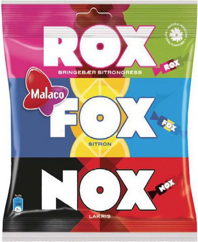 BildeMalaco Fox/nox/rox 180G (20 poser)