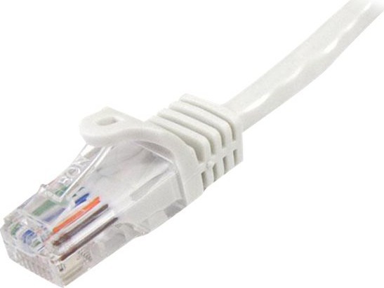BildeSTARTECH 45PAT1MWH 1m White Cat 5e Cable