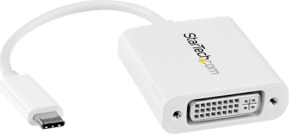 STARTECH USB-C to DVI Adapter - White