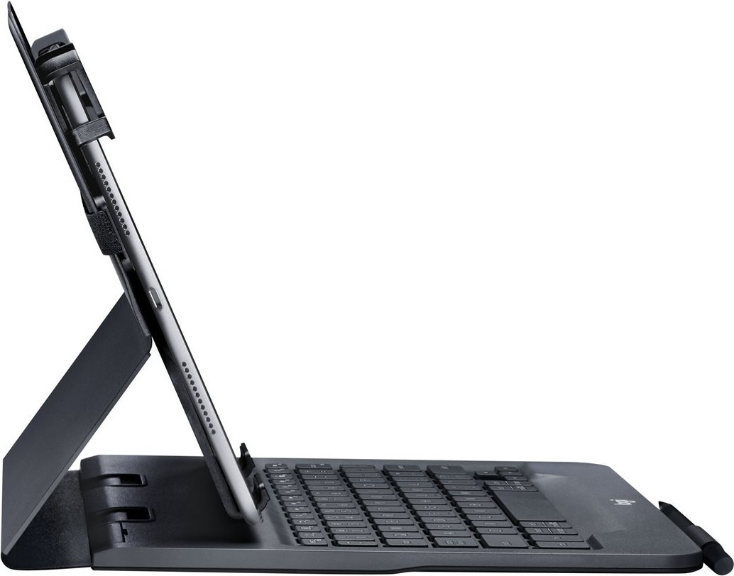 10'' Universal Folio w/Keyboard, Black (Nordic)