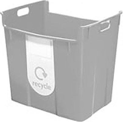BildeLeitz Papirkurv Basko 40L gr