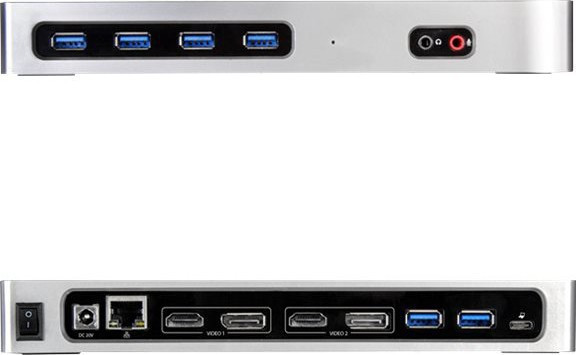 STARTECH Dual 4K Dock Windows DP HDMI