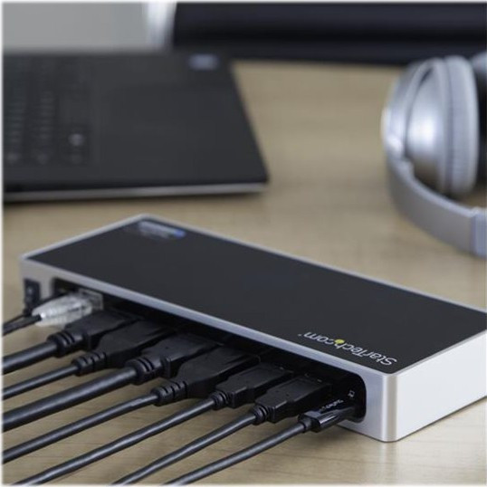 STARTECH Dual 4K Dock Windows DP HDMI