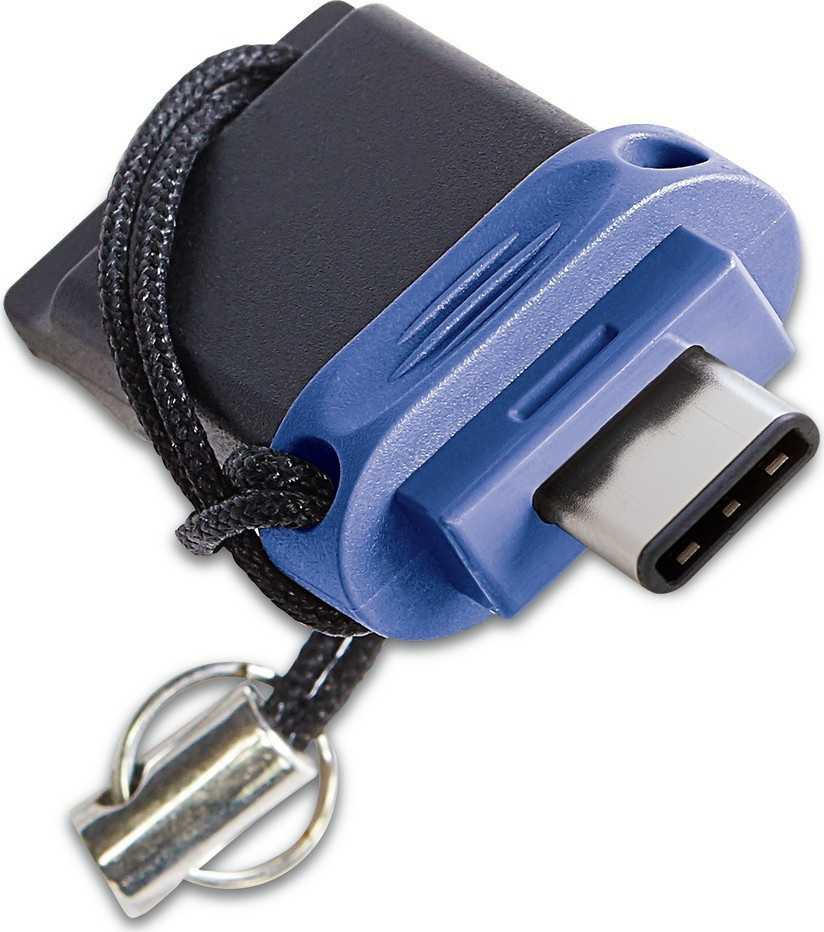 Verbatim 32GB Dual Minnepenn USB 3.0/USB-C Sort