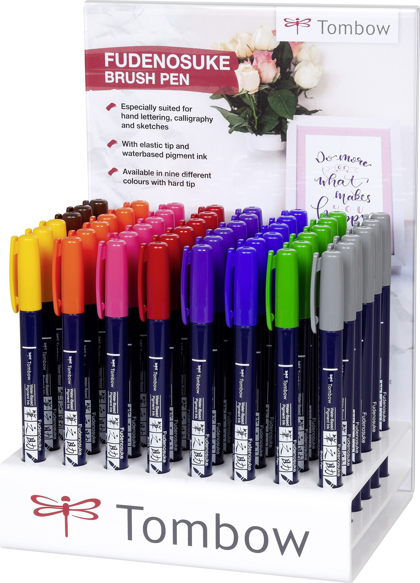 BildeTombow Fudensuke penn hard display (48)
