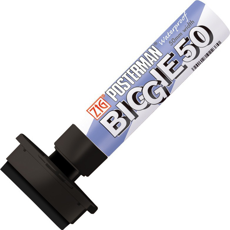 BildeZIG Merkepenn Posterman Biggie50mm sort